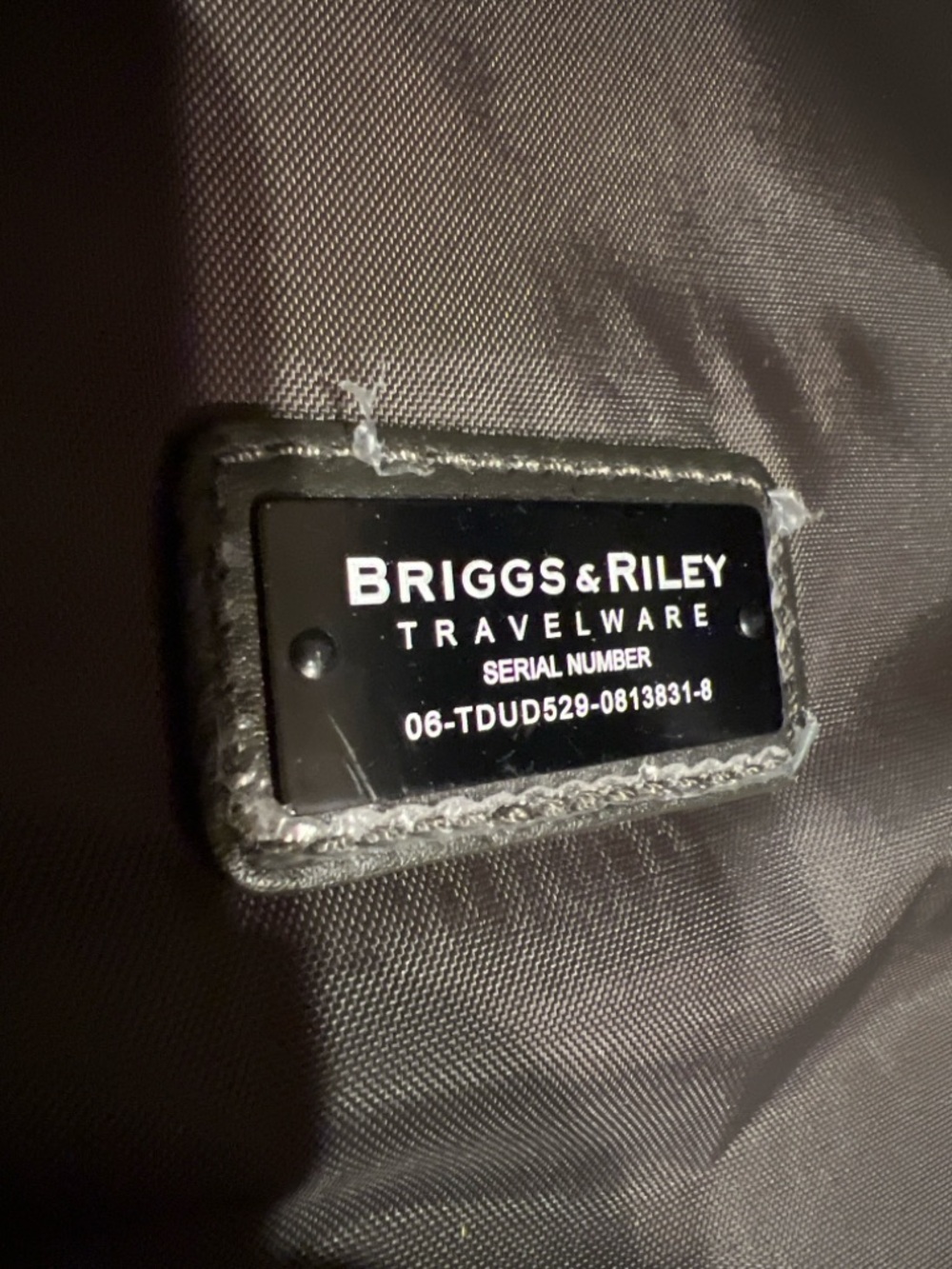 Briggs & Riley Baseline Carry-On Luggage Olive 2-Wheel Travel Suitcase 30”